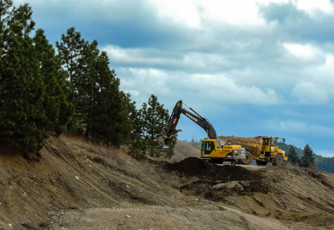 Bulldozer for Tree Clearing