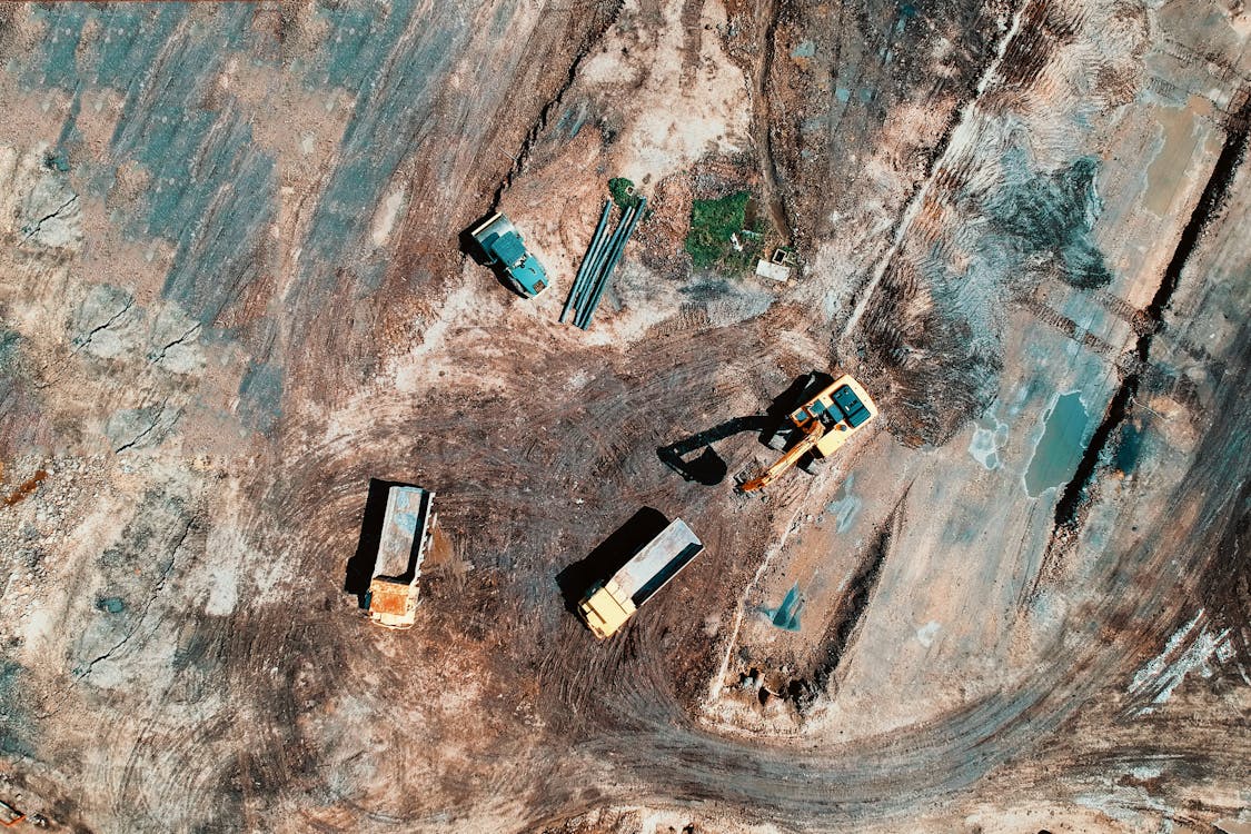 excavator - earth moving equipment